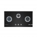 (BUNDLE) BOSCH DWB97CM50B 6 Wall-Mounted Cooker Hood (90cm) + BOSCH PMD93D31AF(PUB) Tempered Glass Gas Hob